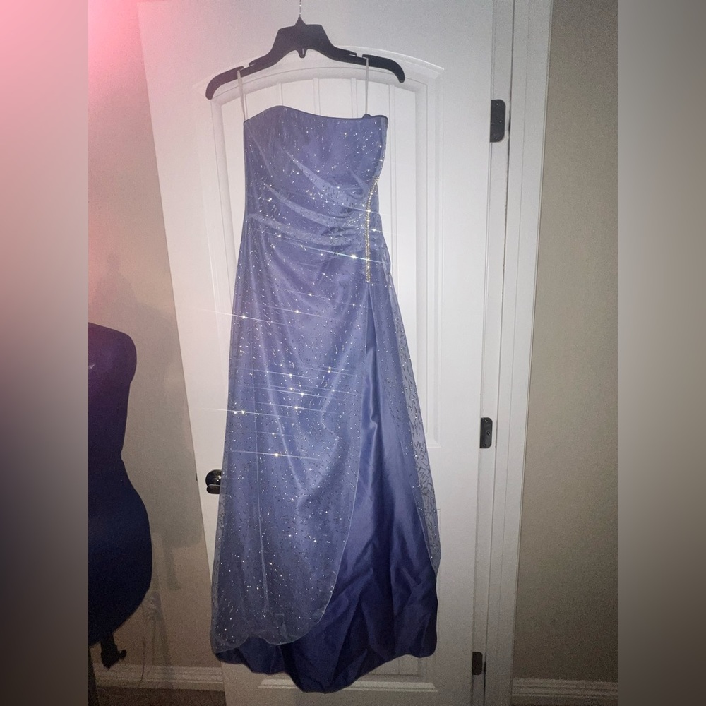 Purple Evening Gown.